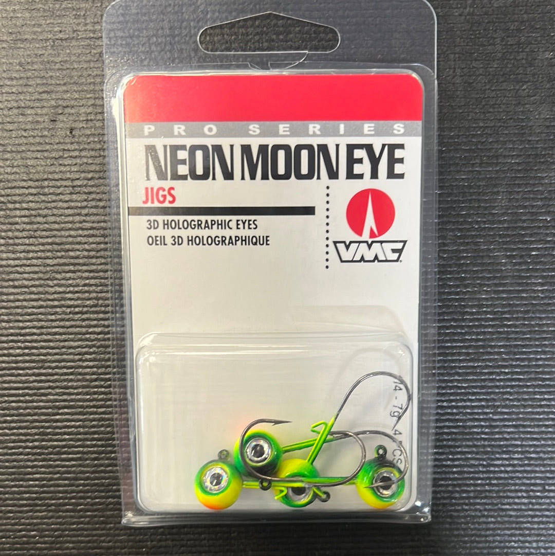 Neon Mooneye jigs 1/4oz Firetiger