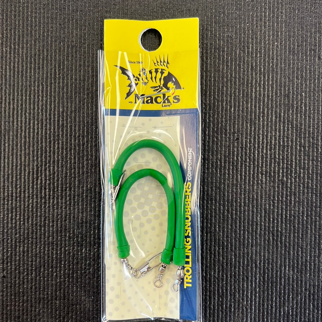 Mack's Trolling Snubbers Green