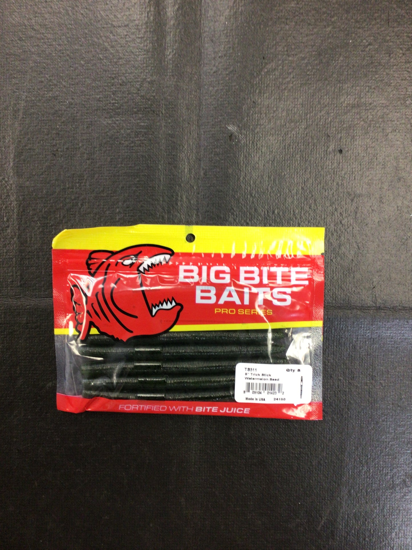 Big bite baits 5” Trick stick watermelon seed 8pk