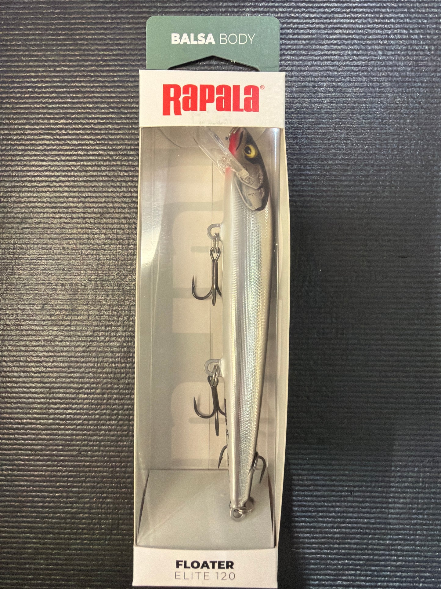 Rapala Floater Elite 120 Gilded Silver
