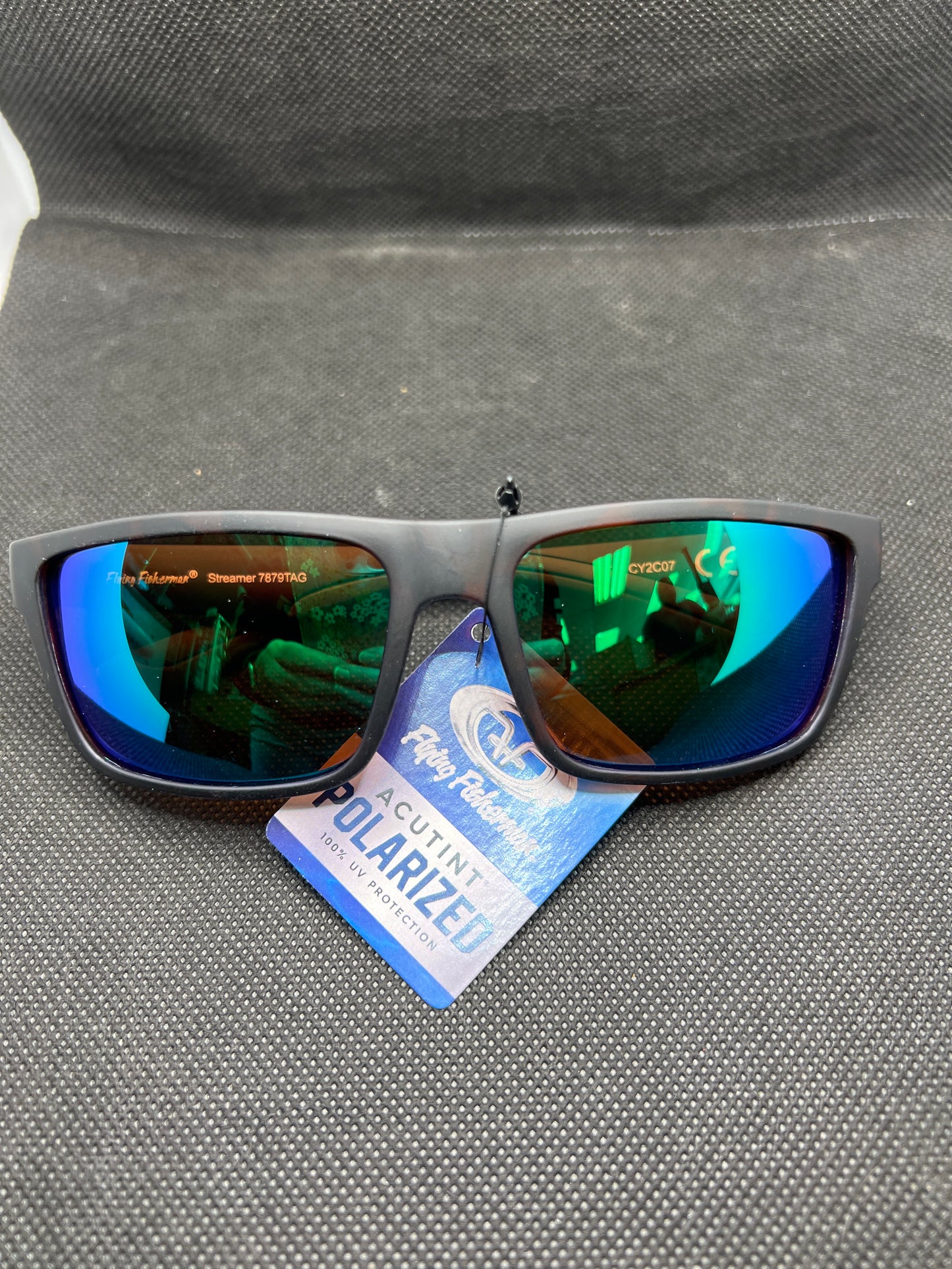 Flying Fisherman Streamer Matte Tortoise/ Green Mirror