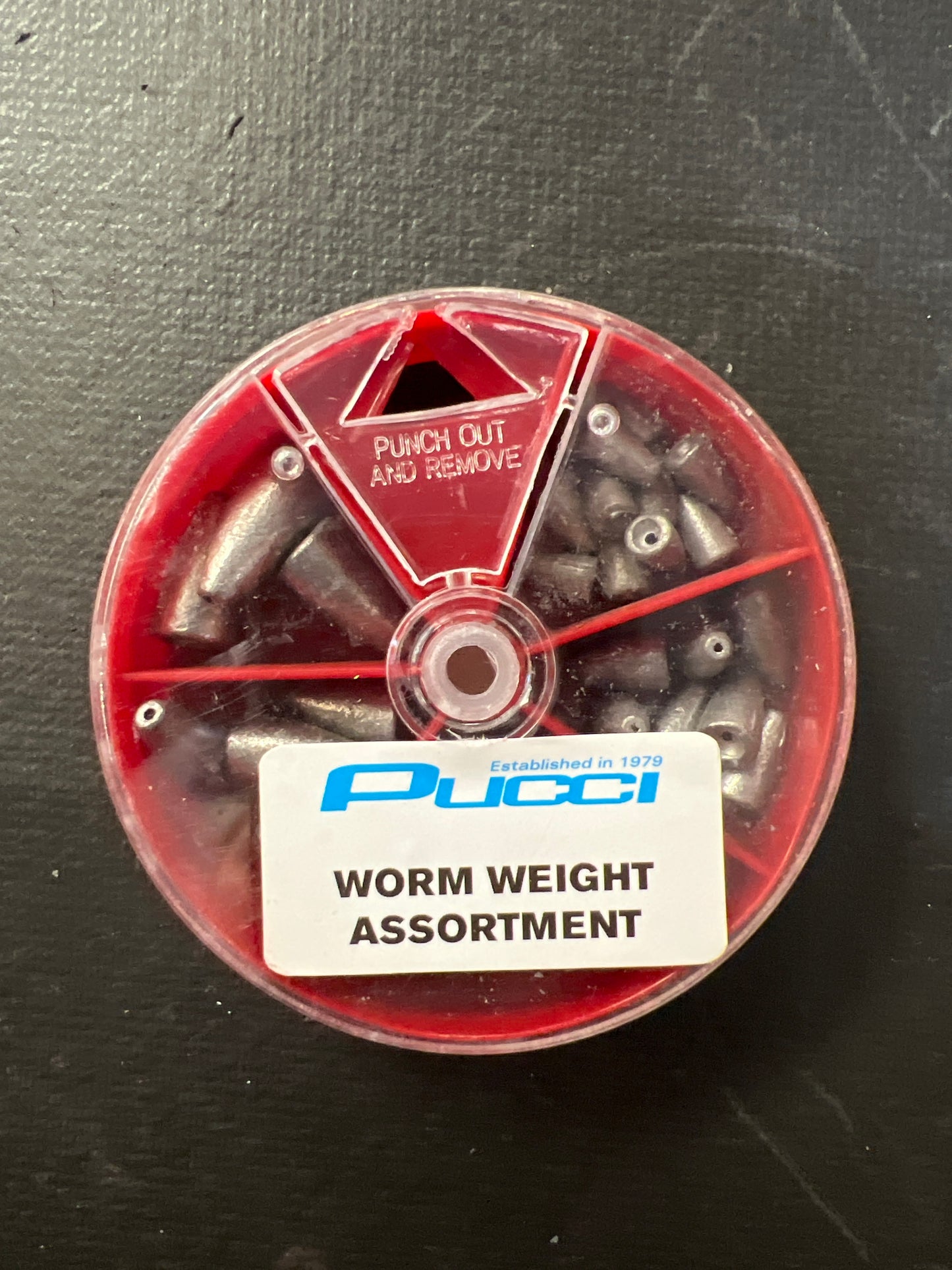 Pucci worm weight assortment
