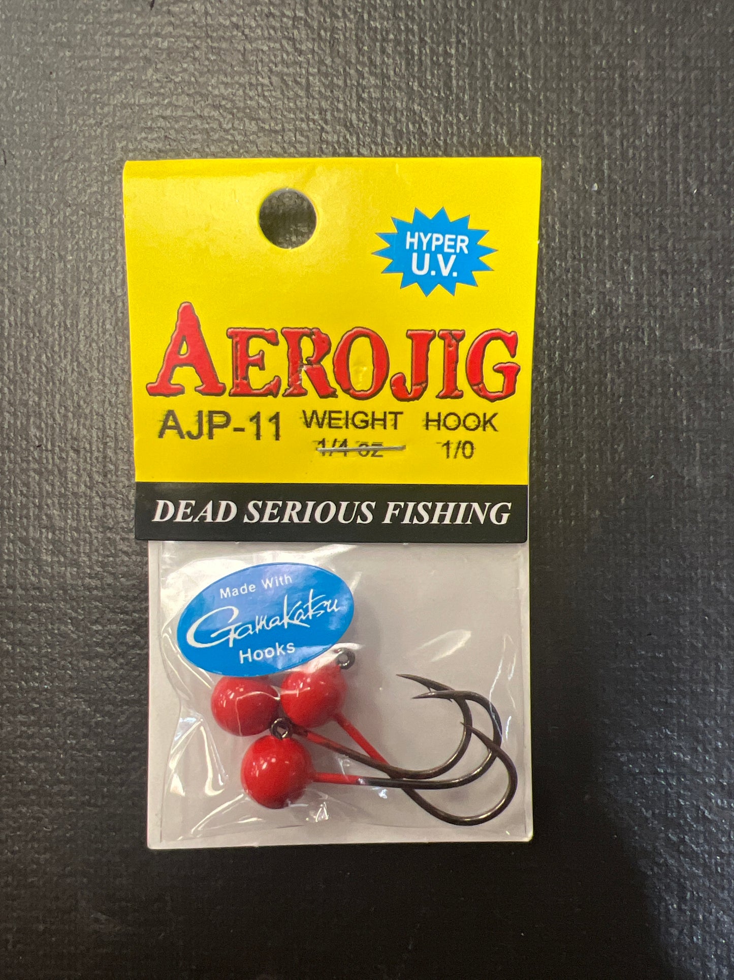 Aero Jig 1/4oz Red