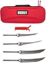 BUBBA MULTI-FLEX INTERCHANGABLE FILLETKNIFE SET (COMES WITH 4 BLADES & CASE