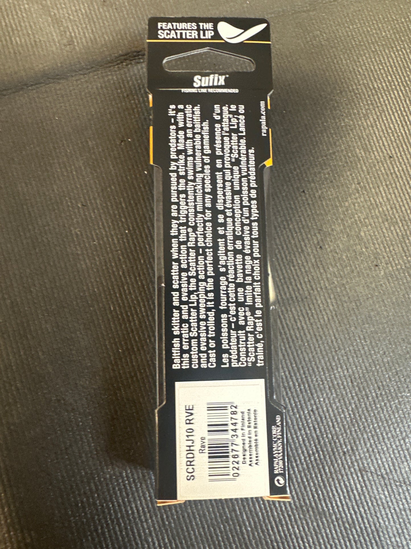 Rapala scatter rap deep husky rave