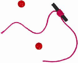 Aero float pink bobber stops 25pack