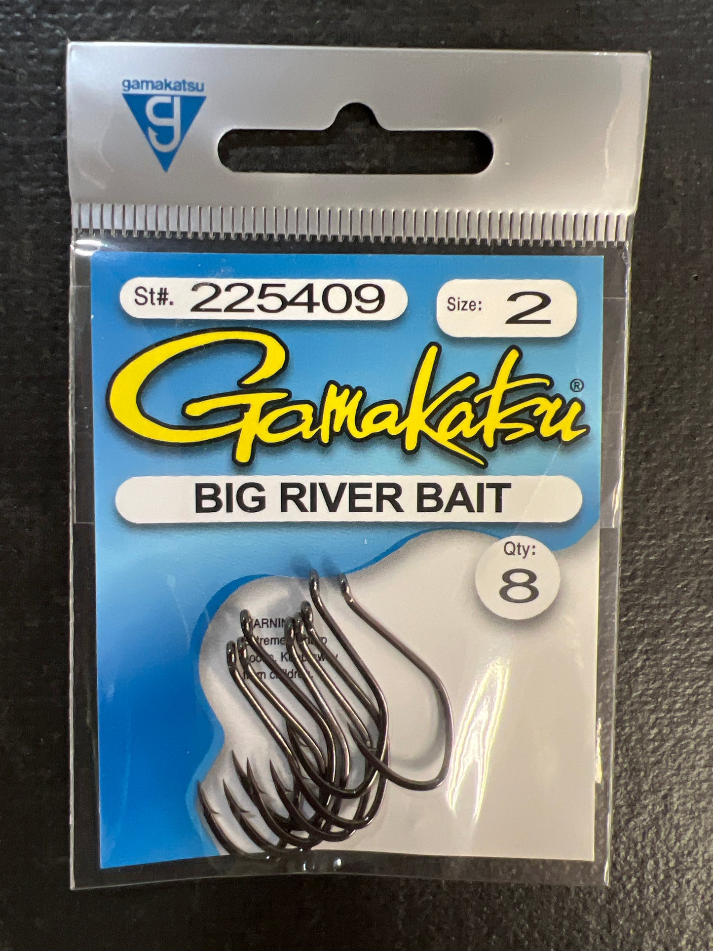 Gamakatsu Big River Bait Hooks (Black)