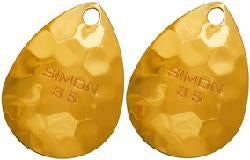SIMON SPINNER BLADE 3.5(2),HEX GOLD