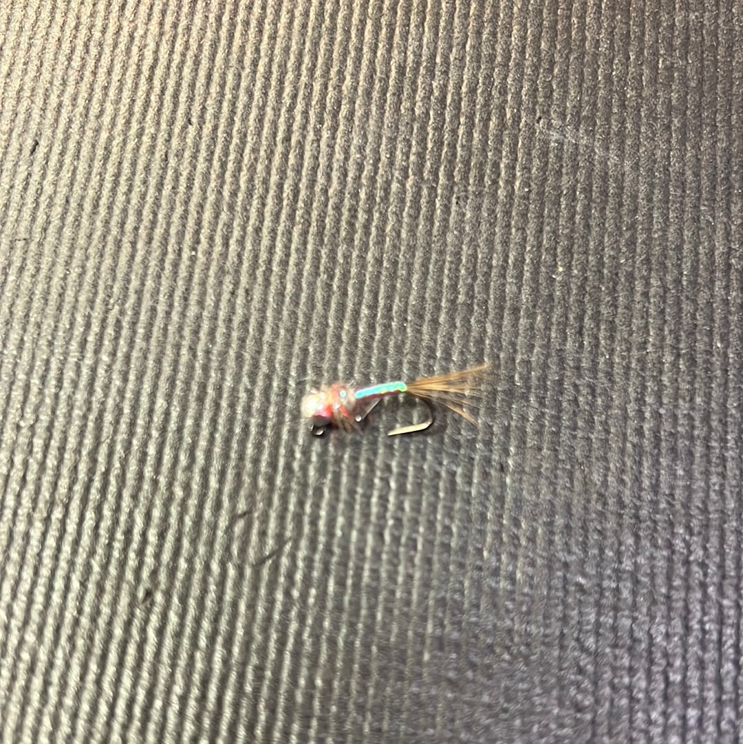 Jackson Cardinal Tungsten Bead Rainbow Warrior Jig hook size 14