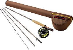 REDINGTON PATH II FLY COMBO 9' 5WT 4PCCROSSWATER REEL,RIO LINE,& ROD TUBE