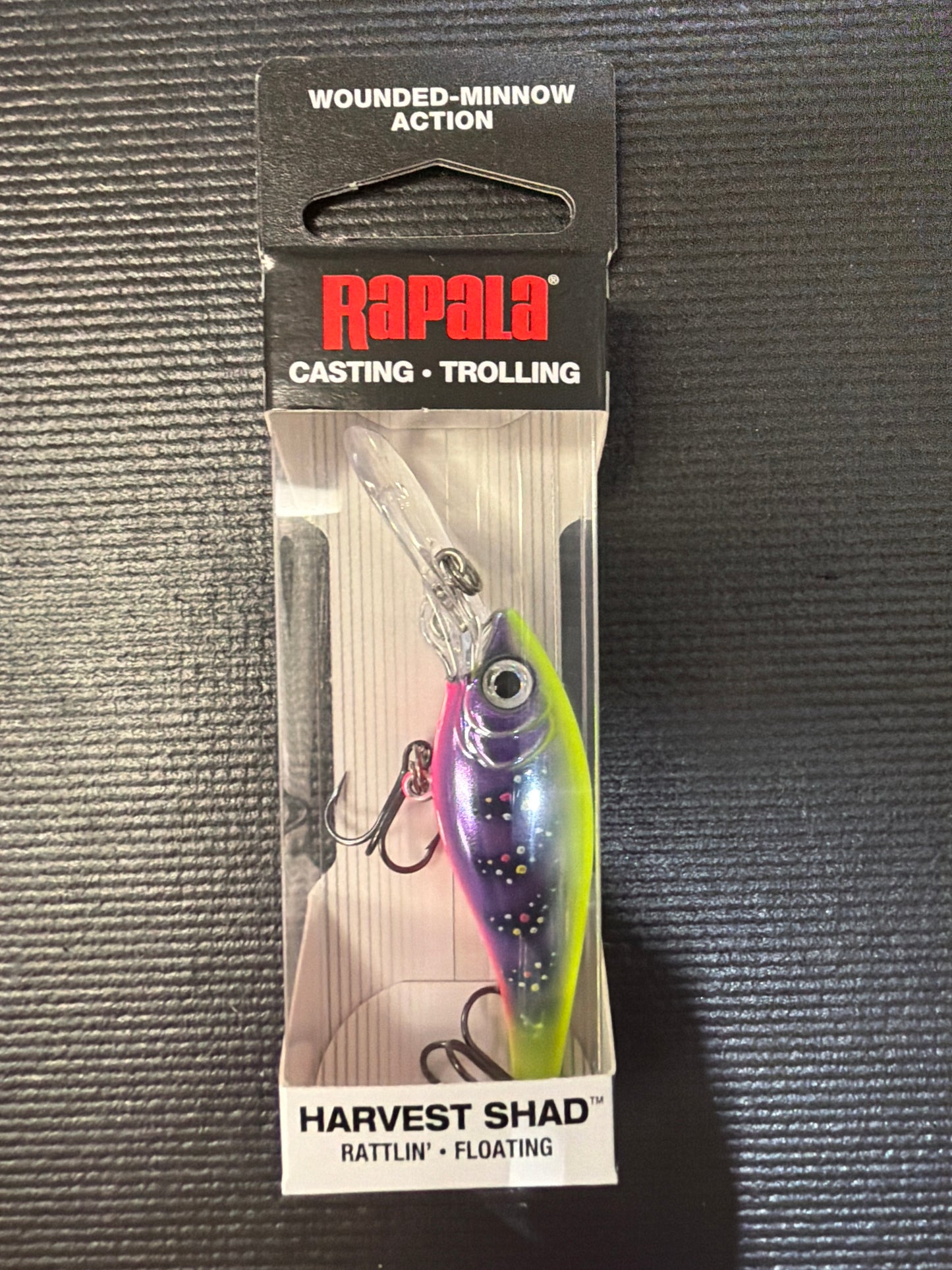 Rapala Harvest Shad 5 Purple Meat Market