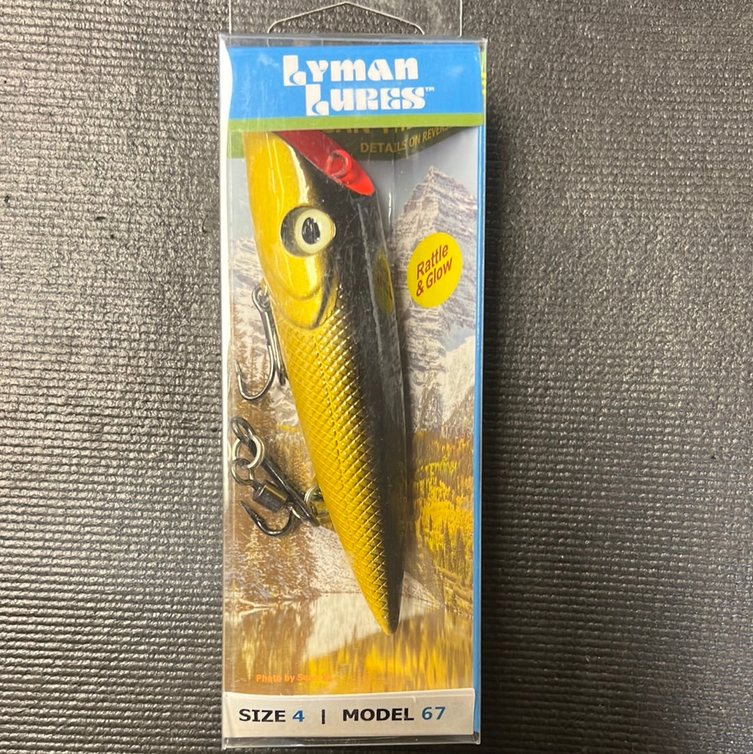 Lyman Lures size 4" Tui Chub #67