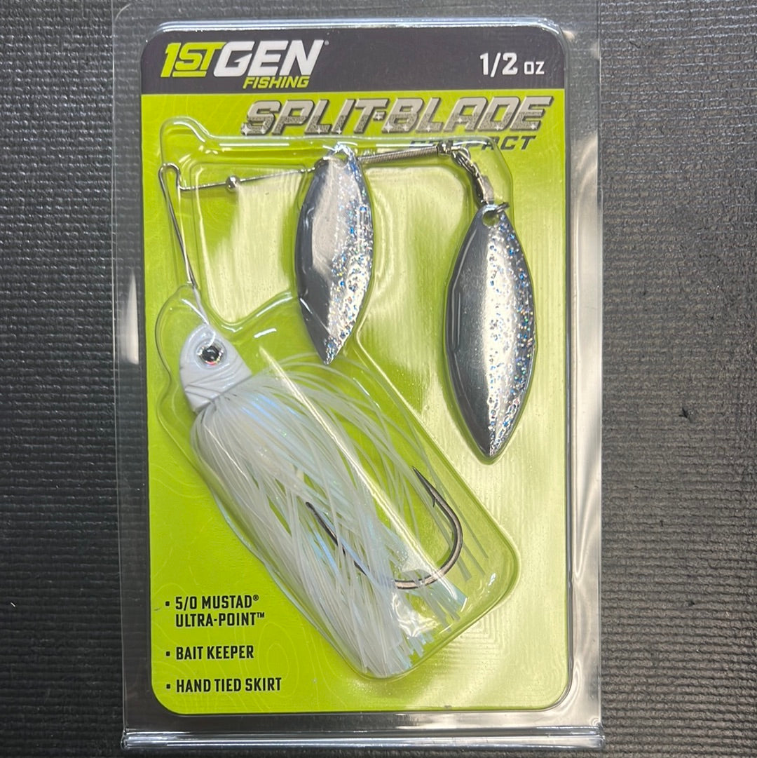 1st GEN Split Blade 1/2oz Glimmer Shad