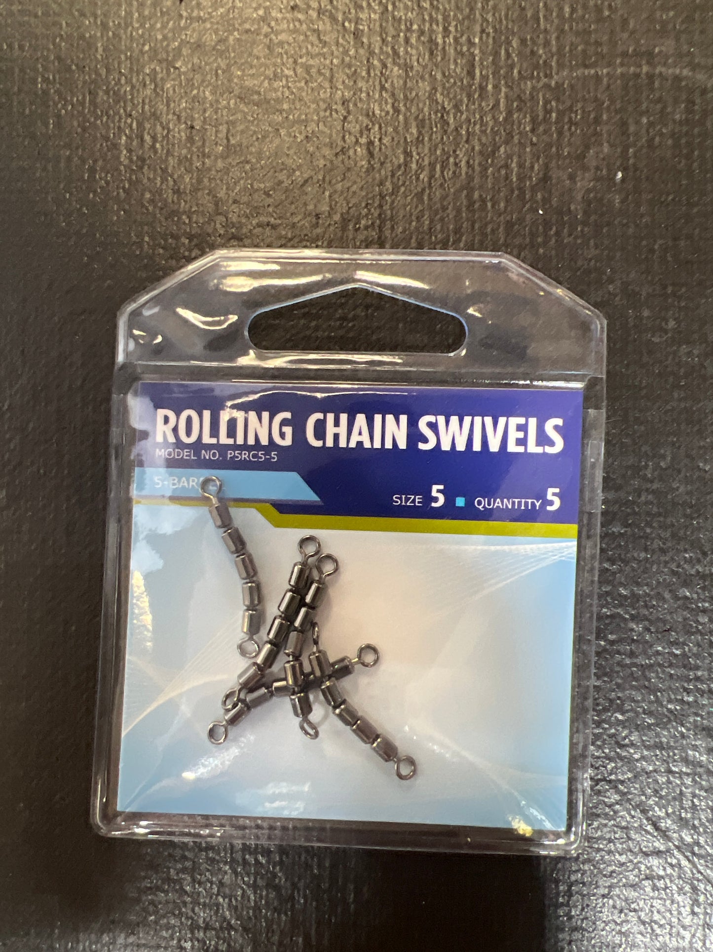 Pucci rolling swivels size 5