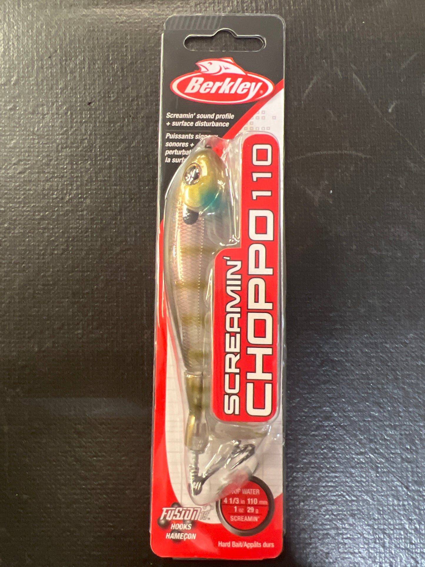 Berkley Screamin Choppo 110 Ghost bluegill