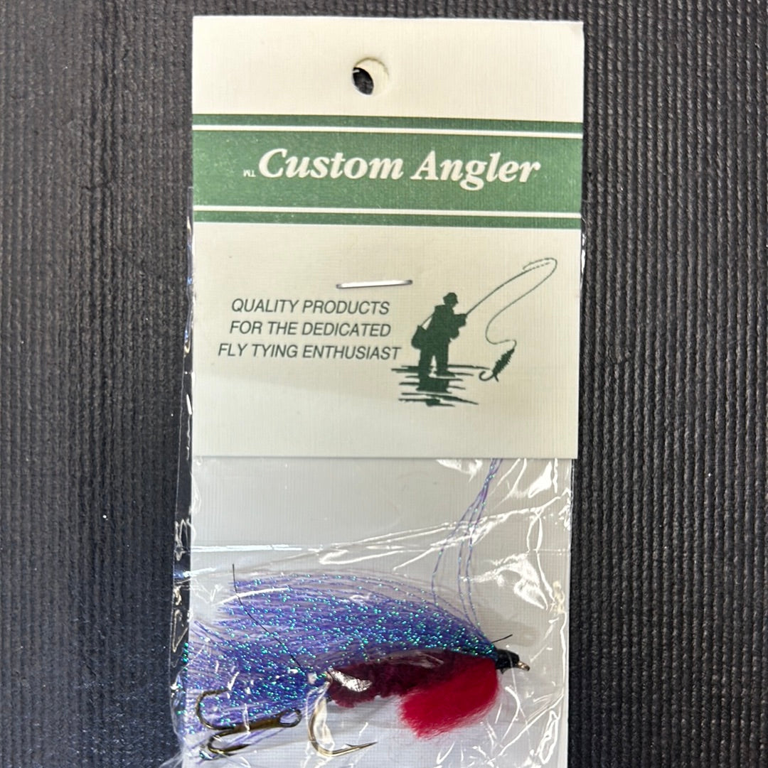 Custom Angler Kokanee fly maroon/purple