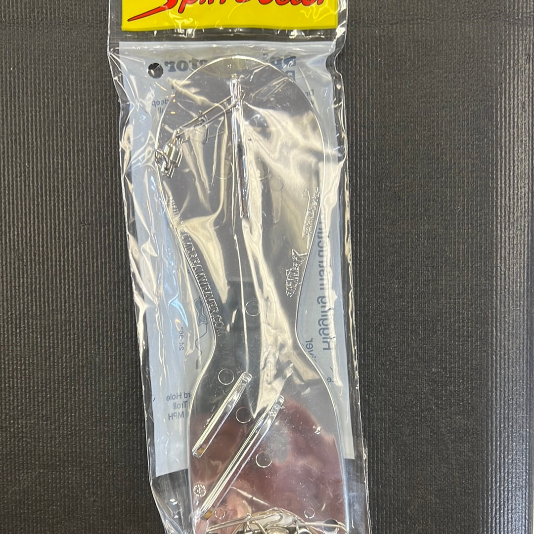 8" Dreamweaver Flasher Double Chrome