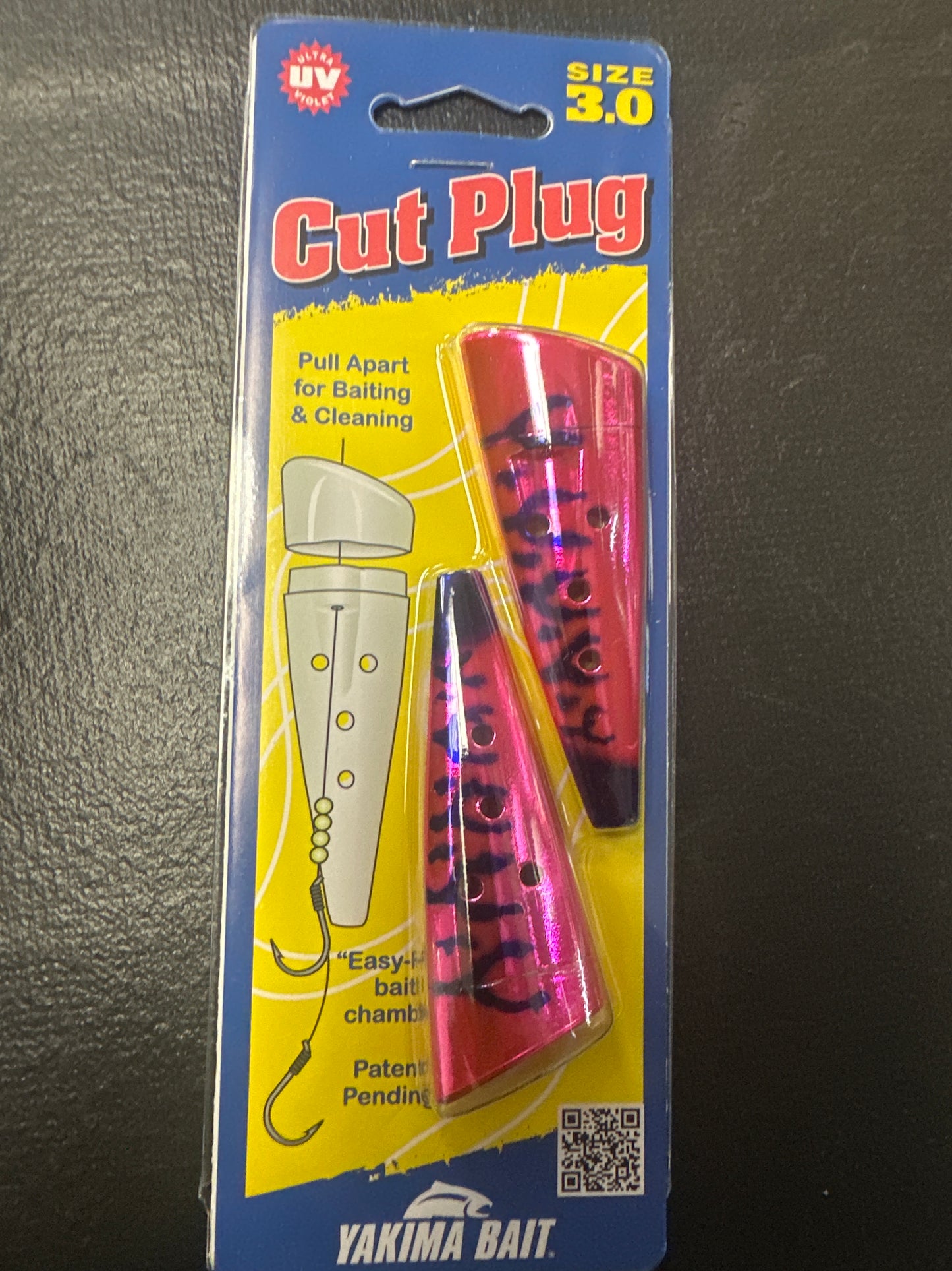 Yakima Bait CUT PLUG 3" 2-PAK,MISTY RIVER