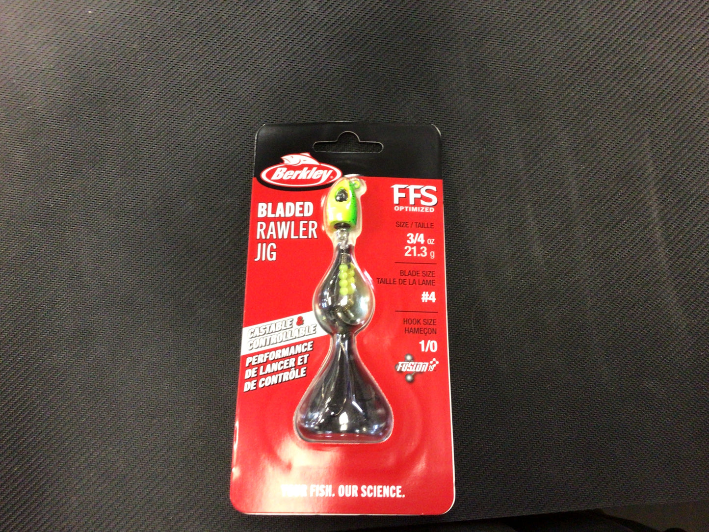 Berkeley Bladed Rawler Jig Firetiger 3/4 oz