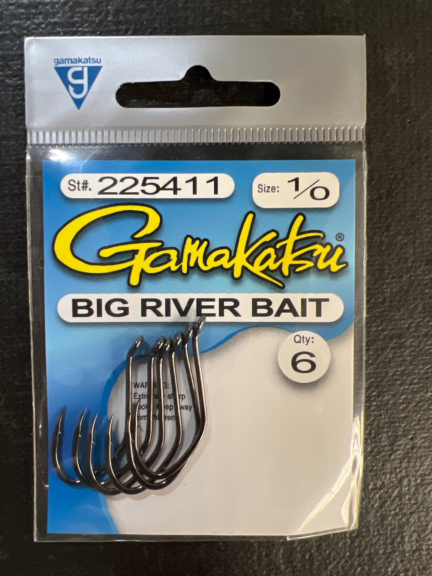 Gamakatsu Big River Bait Hooks (Black)