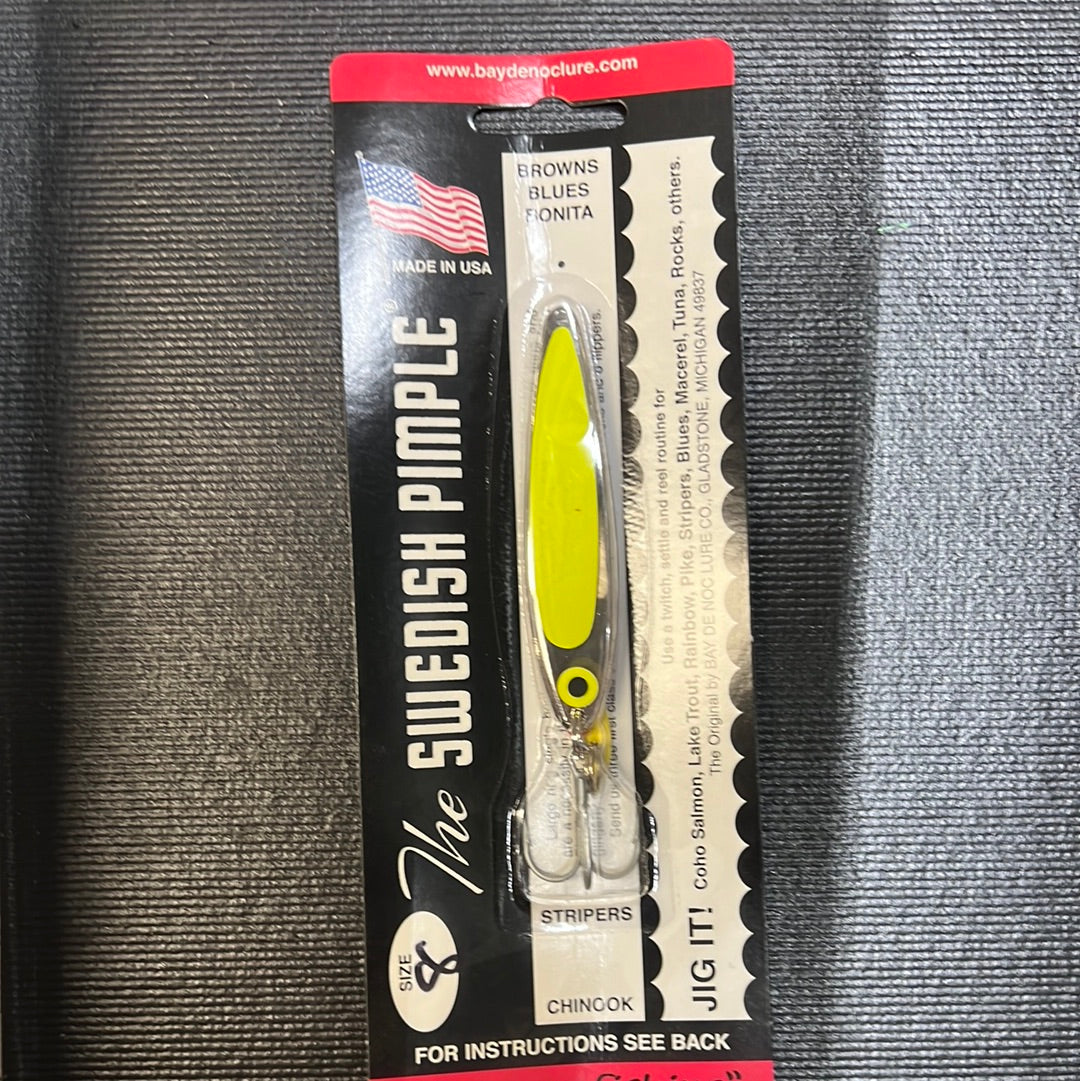 Swedish Pimple size 8 1oz Yellow