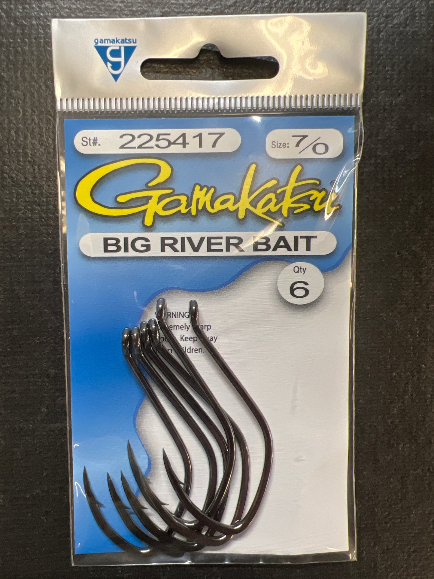 Gamakatsu Big River Bait Hooks (Black)