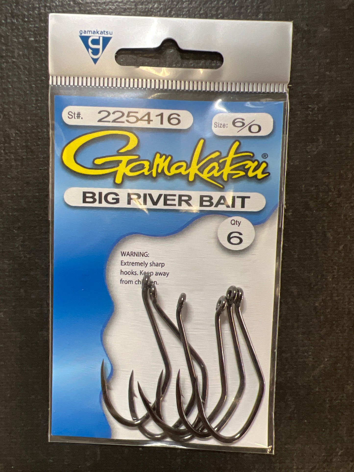 Gamakatsu Big River Bait Hooks (Black)