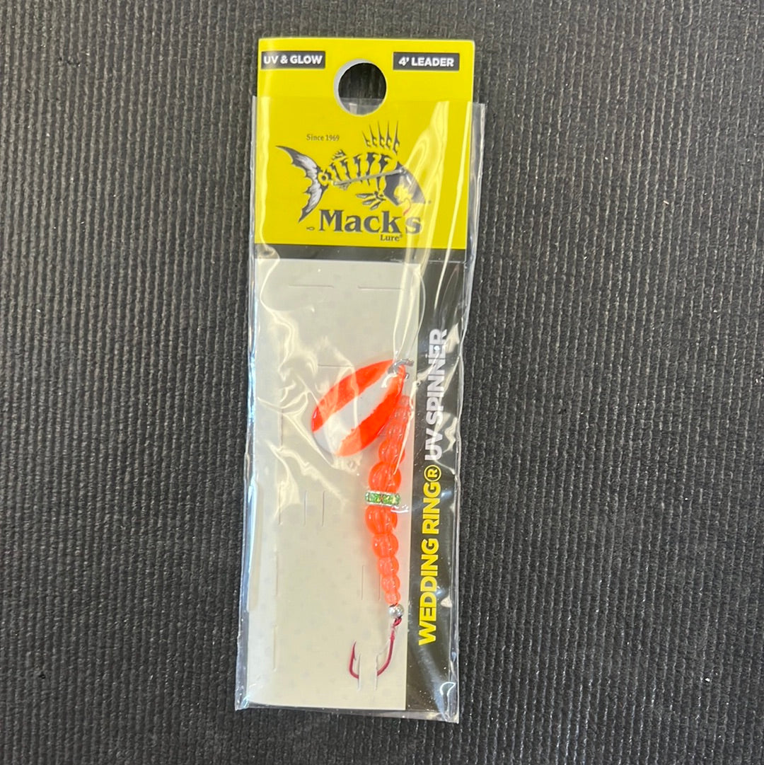 Mack's Wedding Ring Orange/ Fluorescent Orange