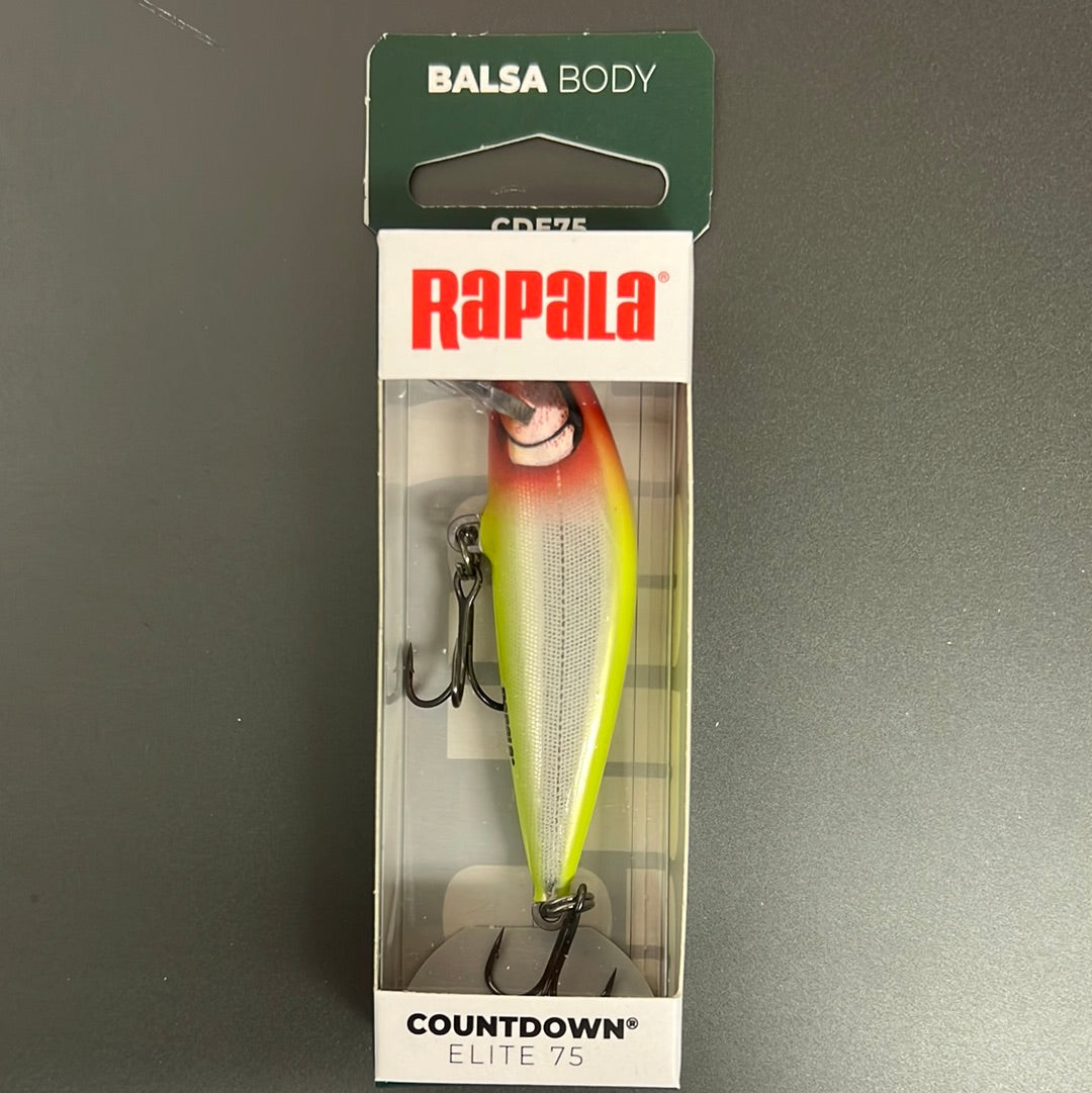 countdown fishing lure Rapala Countdown Elite 75 Gilded Clown – Superfly Flies
