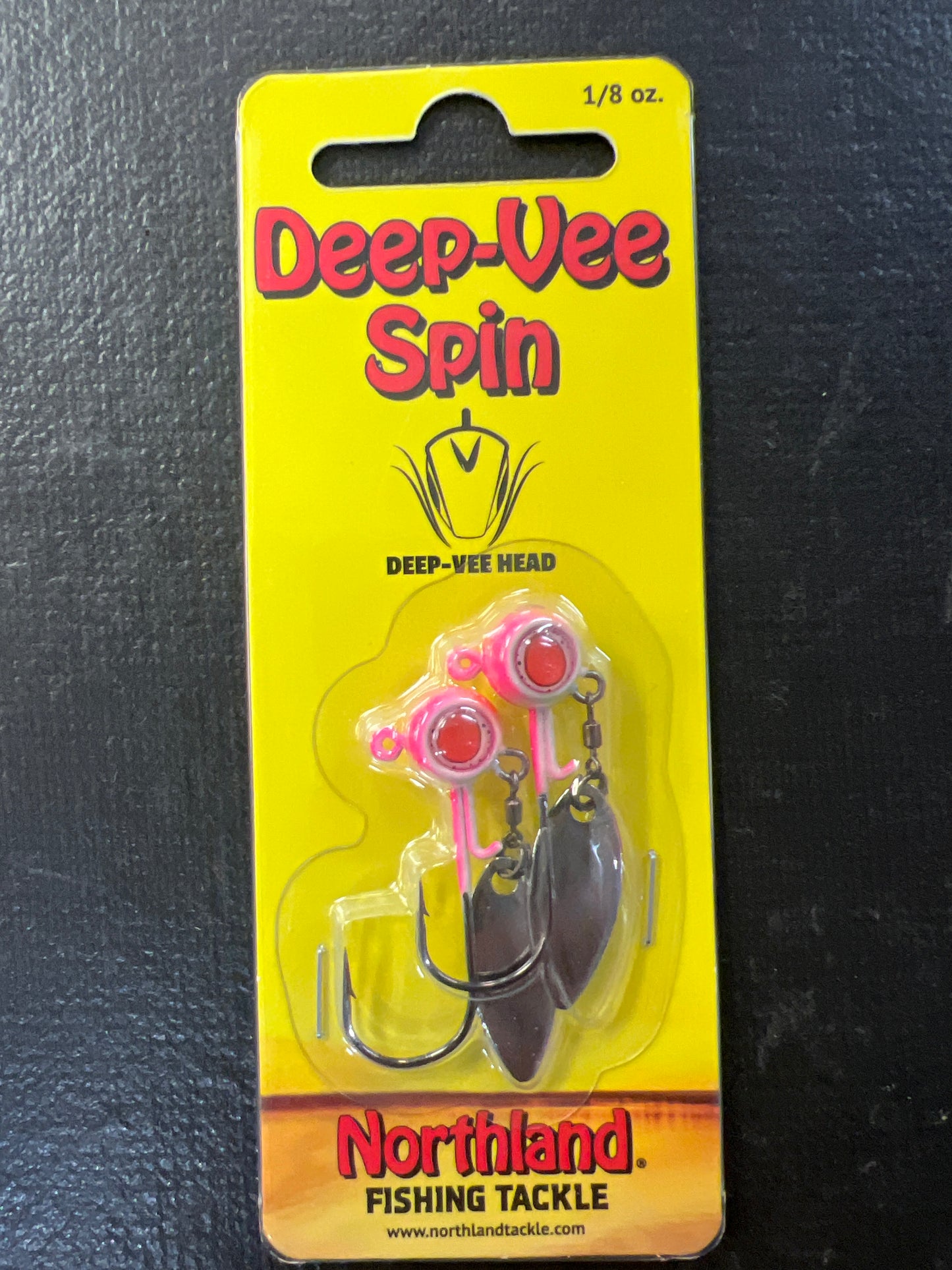 Northland Deep-Vee Spin 1/8oz Pink