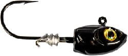 Zman micro shad headz 1/8oz black