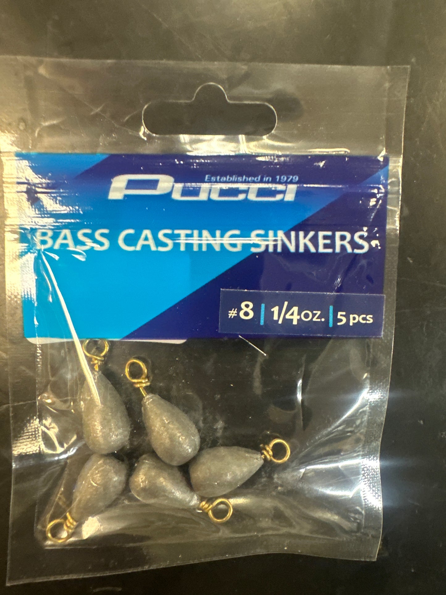 Pucci Bass Casting sinker 1/4oz