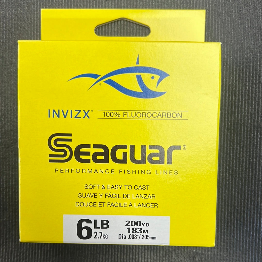 Seaguar Invizx Fluorocarbon 6lb test