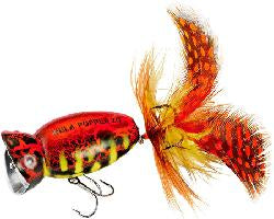 ARBOGAST 3/8OZ HULA POPPER 2.0,COACH HOG