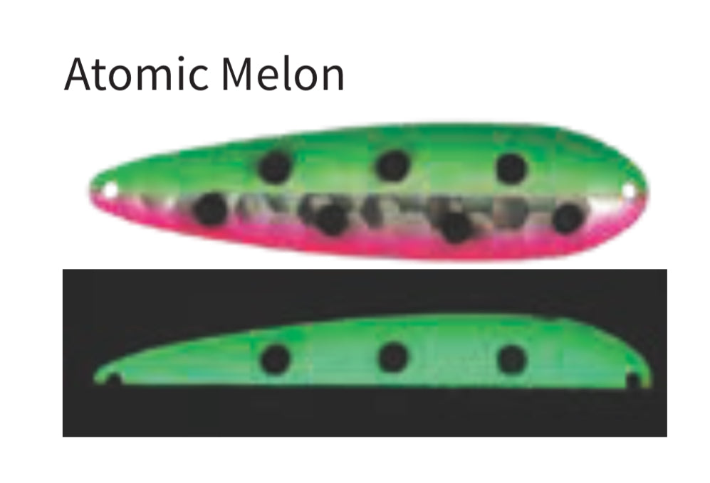 Moonshine Lures Magnum Half Moon Series (Atomic Melon)