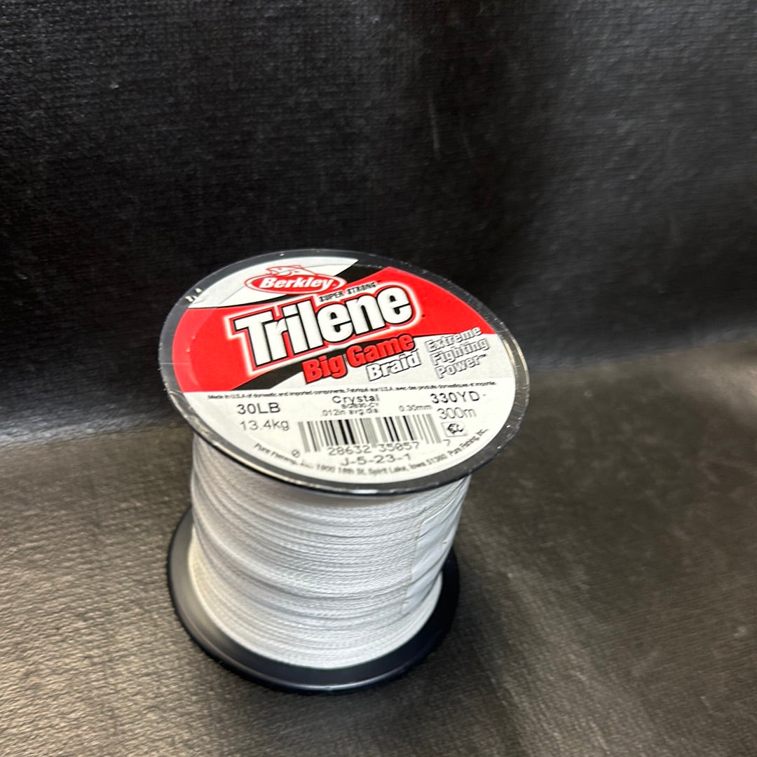 berkley crystal braid fishing line Berkley big game 20lb crystal braid