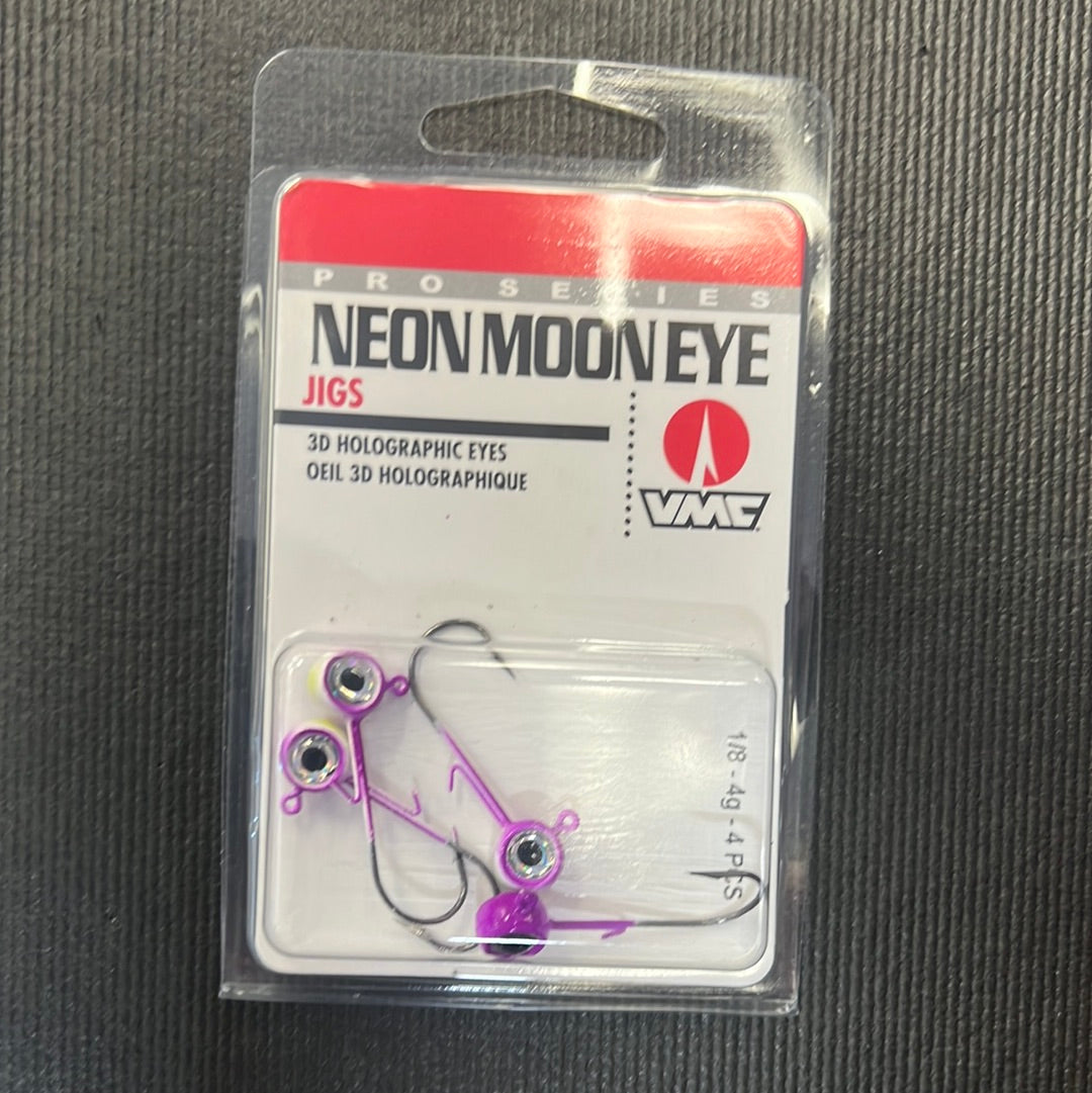 VMC Neon Moon Eye Jig 1/8oz Purple Albino