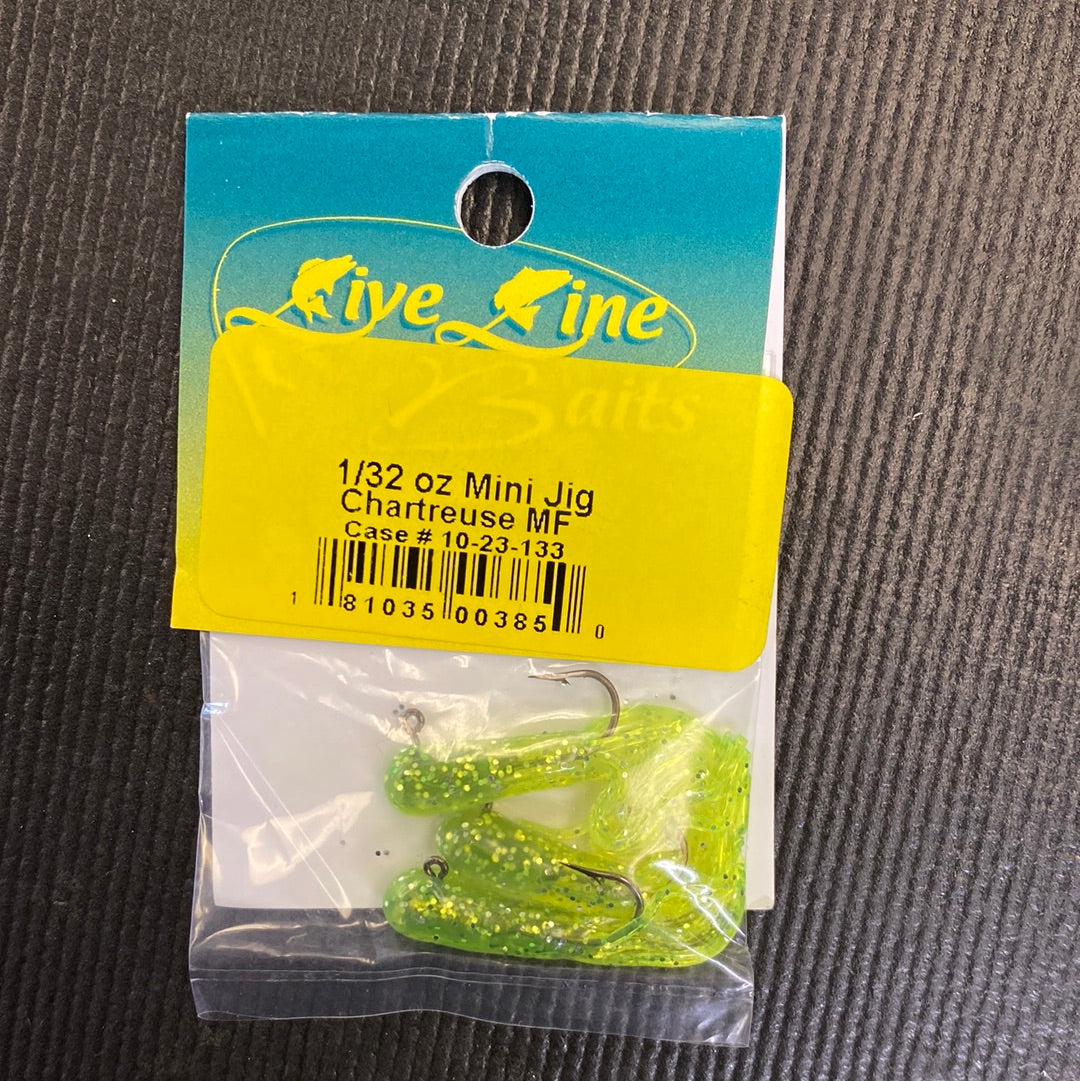 Live Line Baits mini jig Chartreuse