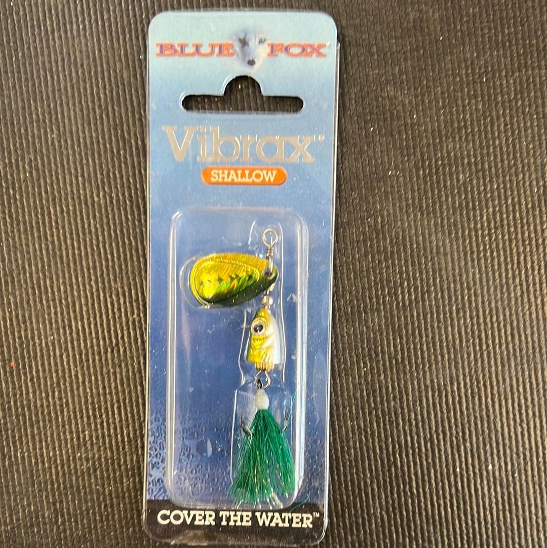 Blue Fox Vibrax Shallow 1/8oz Green