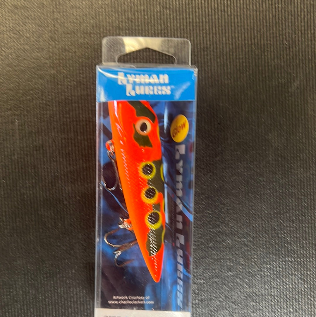 Lyman 4" #82 Bleeding Black Dot Frog