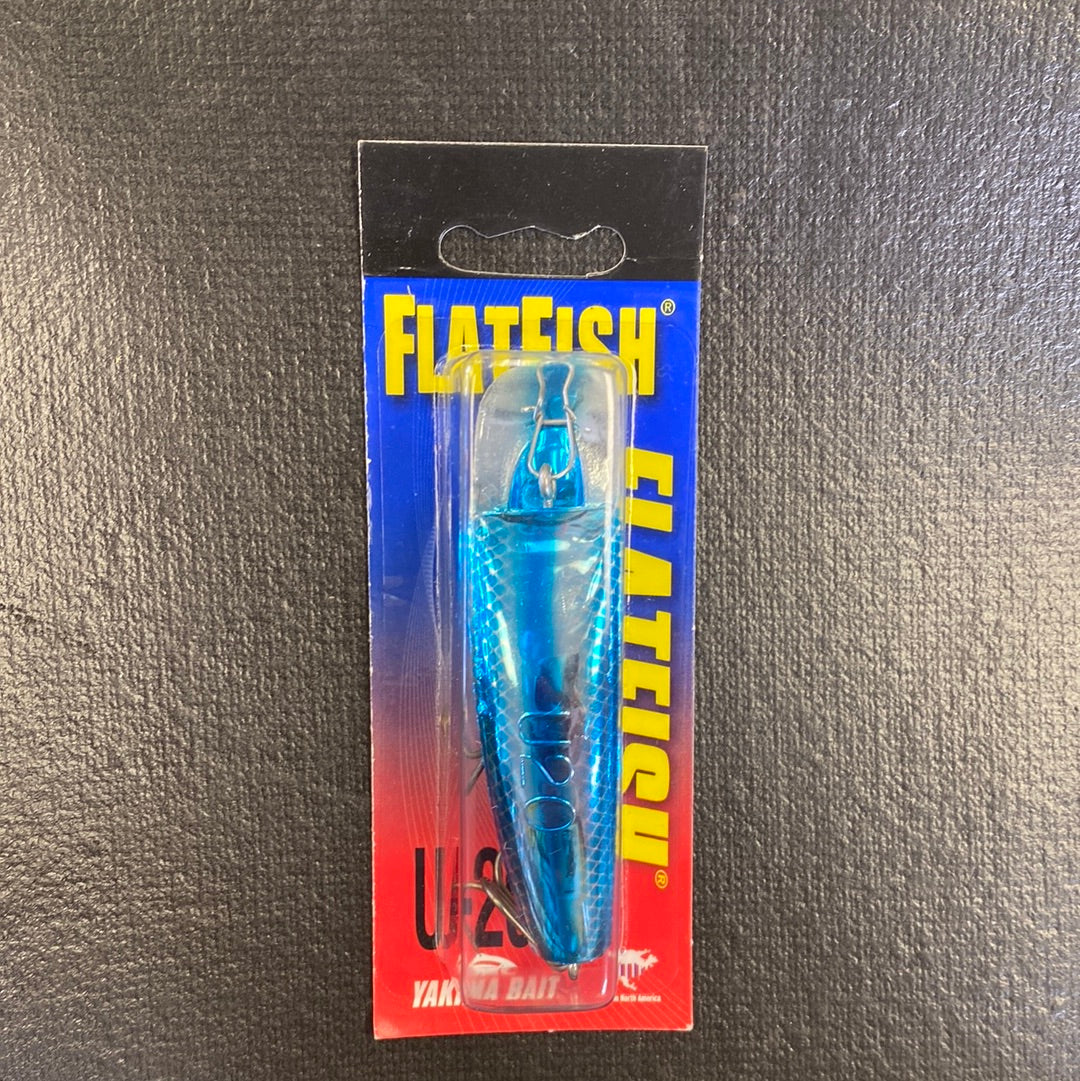 Flat Fish U20 Metallic Silver Blue Scale