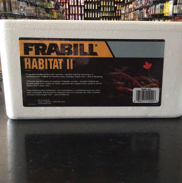 Frabill Habitat 2 Worm box model 1020 – Superfly Flies