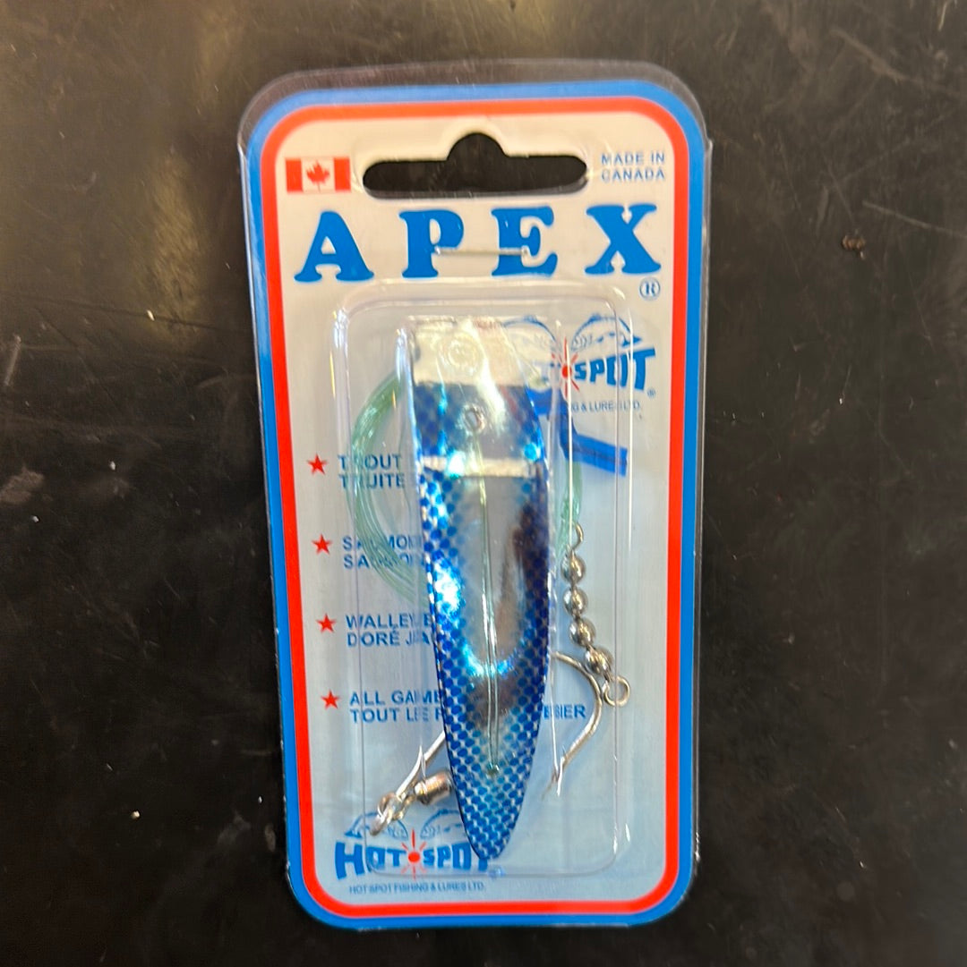 Apex 3.0 #384R Chrome Blue Scale