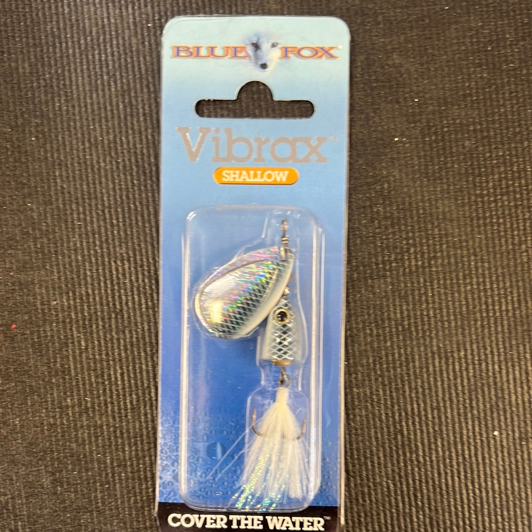 Blue Fox Vibrax Shallow 3/16oz Black