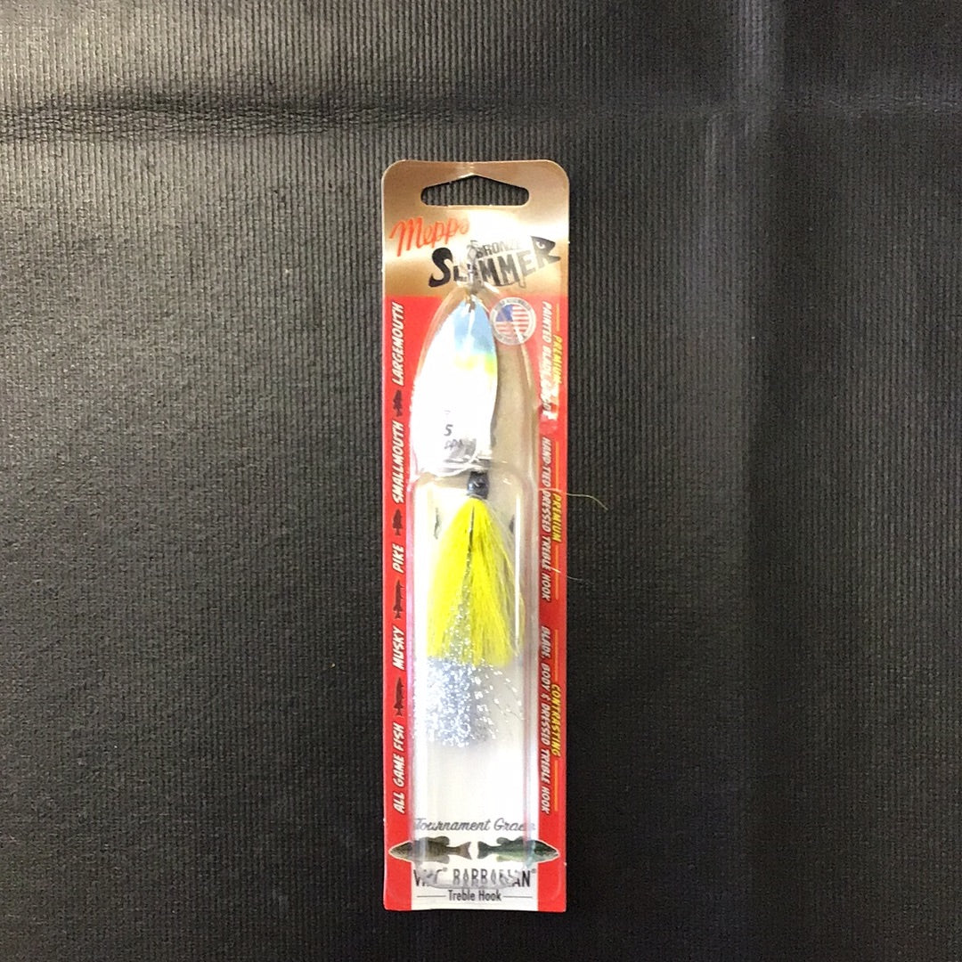 Mepps BS5T 1/2oz silver/sexy shad