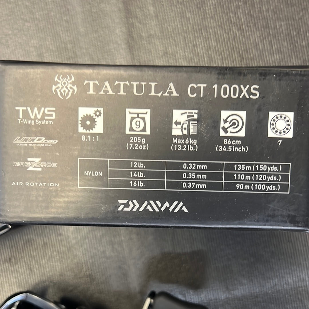 Daiwa Tatula 100XS Casting Reel Right Hand