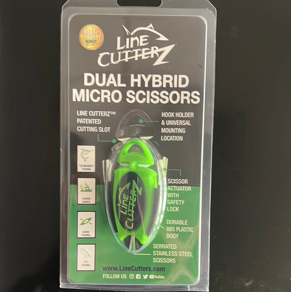 Linecutterz®️ Dual Hybrid Micro Scissors – Rogue Reelz Fishing LLC