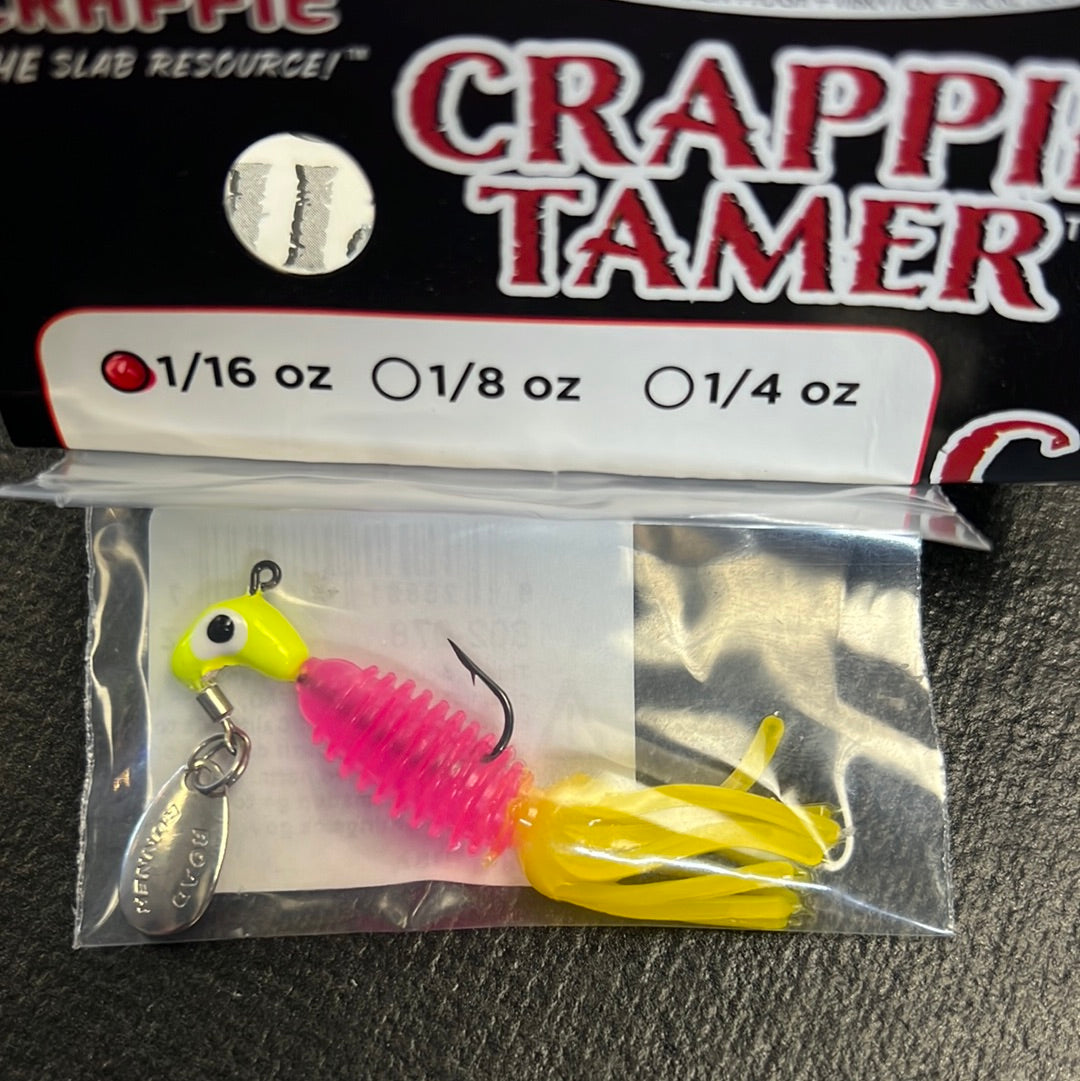 Team Crappie Jig 1/16oz "Electric Chicken"