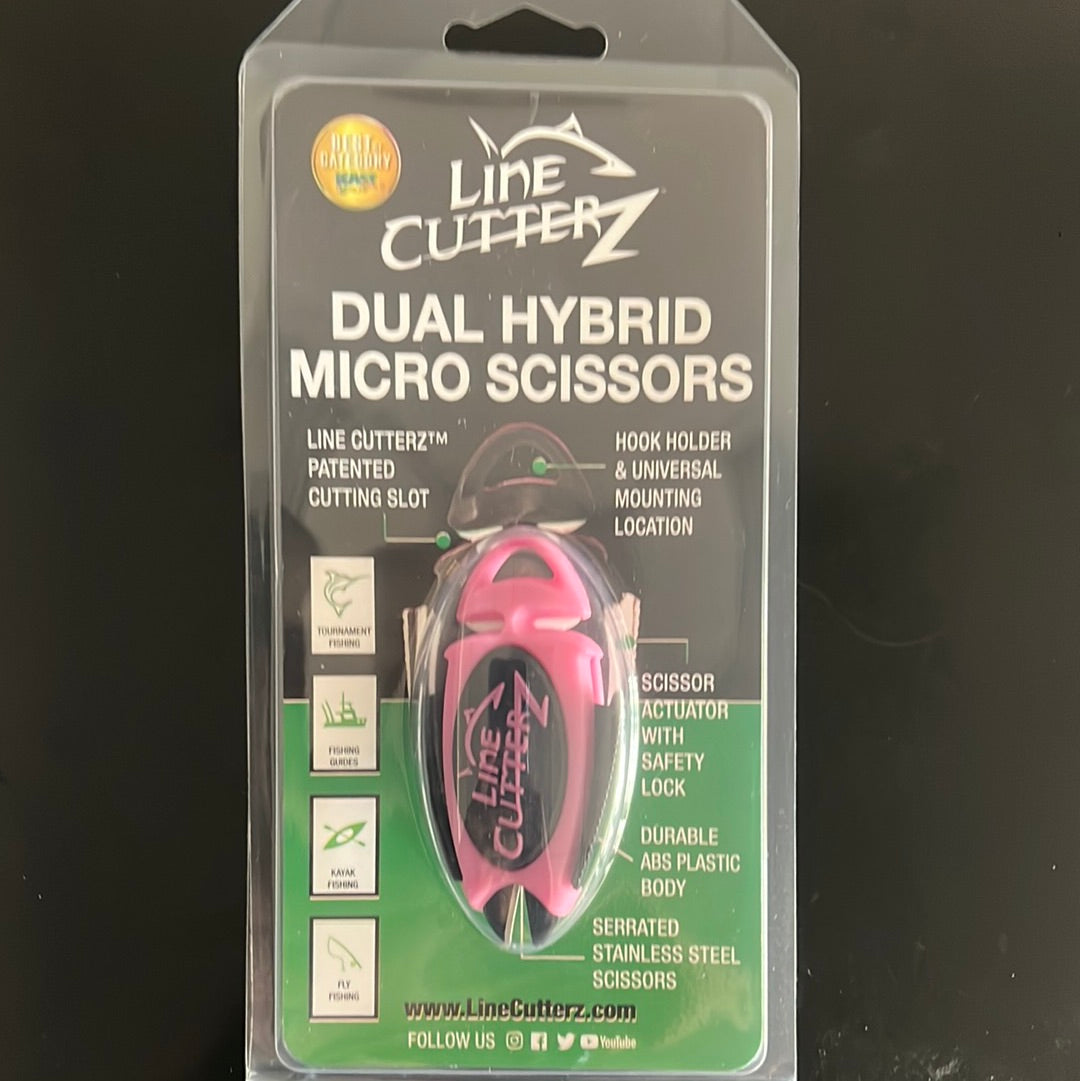 Line Cutterz Dual Hybrid Micro Scissors Pink