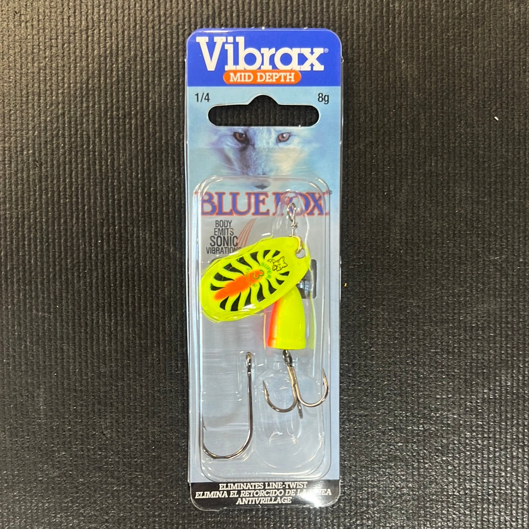 Vibrax Blue Fox 1/4oz Firetiger / Firetiger